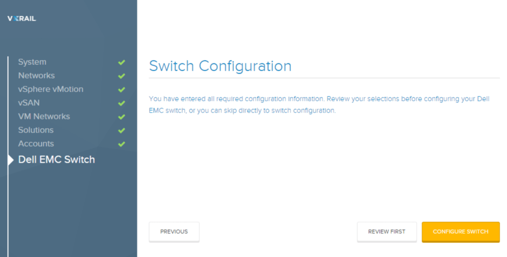 SmartFabric switch automation