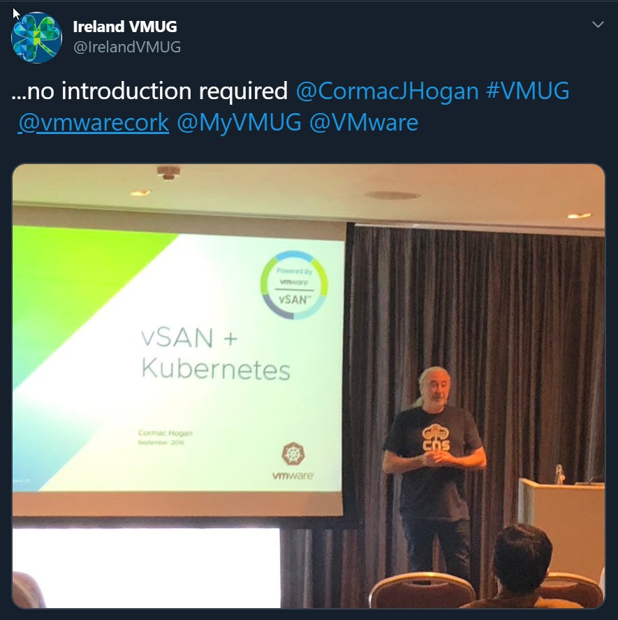 VMware User Group Dublin