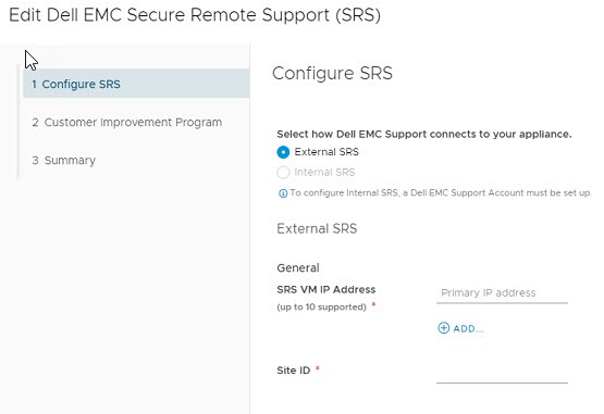 Dell EMC Secure Remote Support SRS