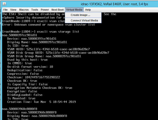 idrac console connect virtual media 